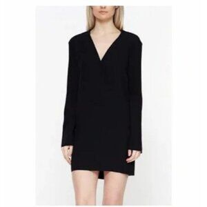 IRO Paris Norah NEW Black Mini Dress Classic Evening Party FR Size 34 (US 2/XS)